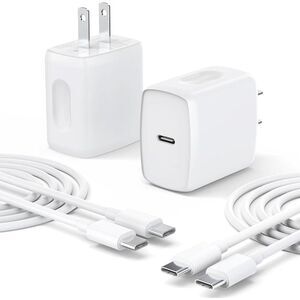 USB‎ C Charger Type C Charger Fast Charging 2 Pack 25W USB C Charger Block